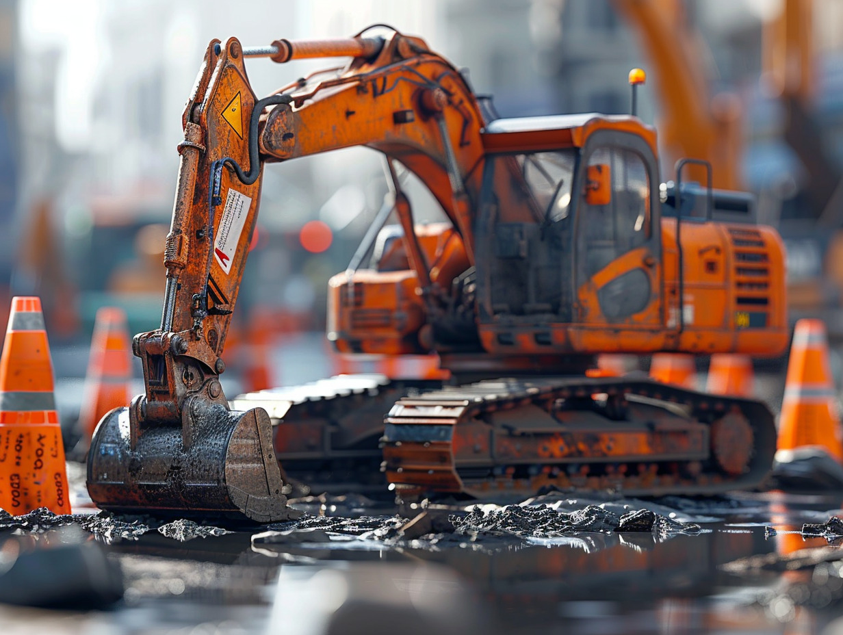 pelleteuse chantier