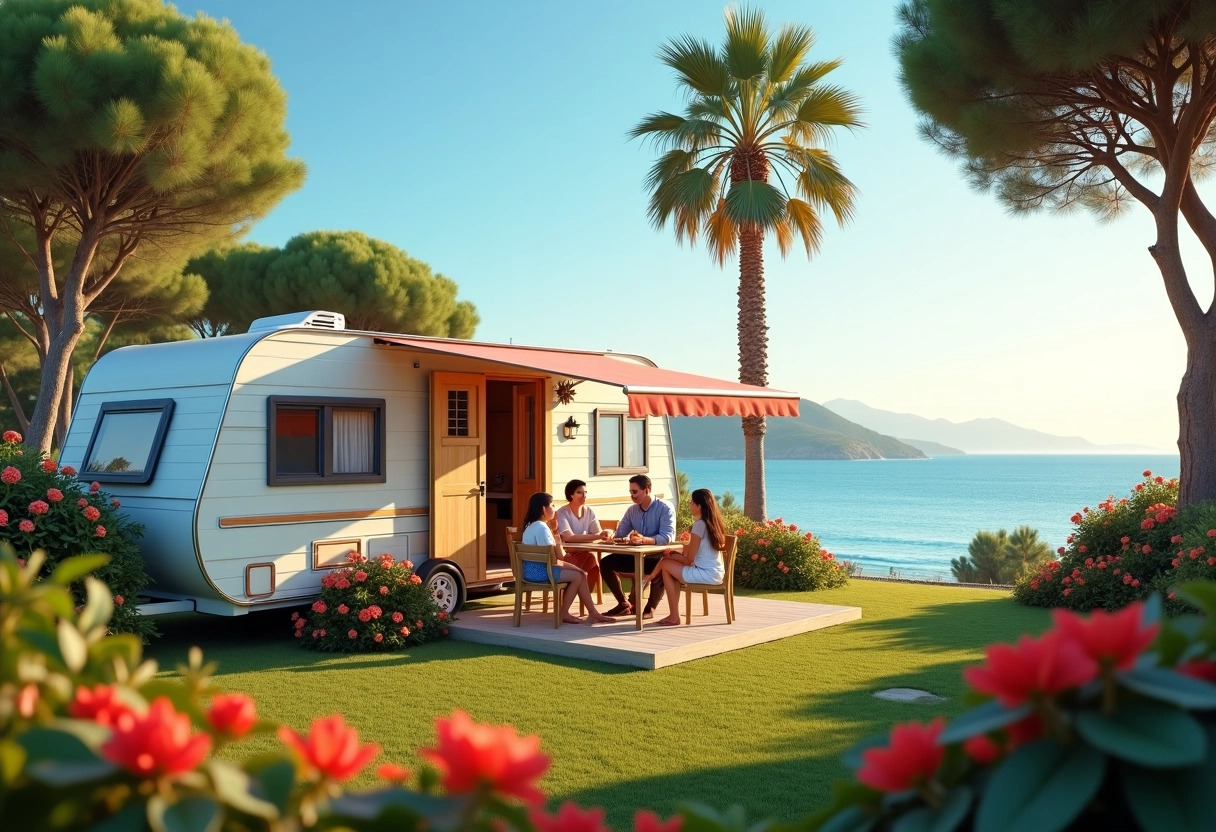 mobil-home méditerranée